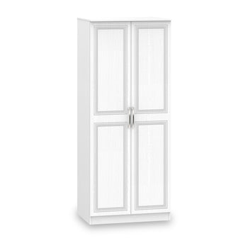 Killgarth White 2 Door Wardrobe