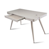 Koble Tori Smart Desk White with Wireless Charging & Bluetooth Speaker from Roseland Furniture