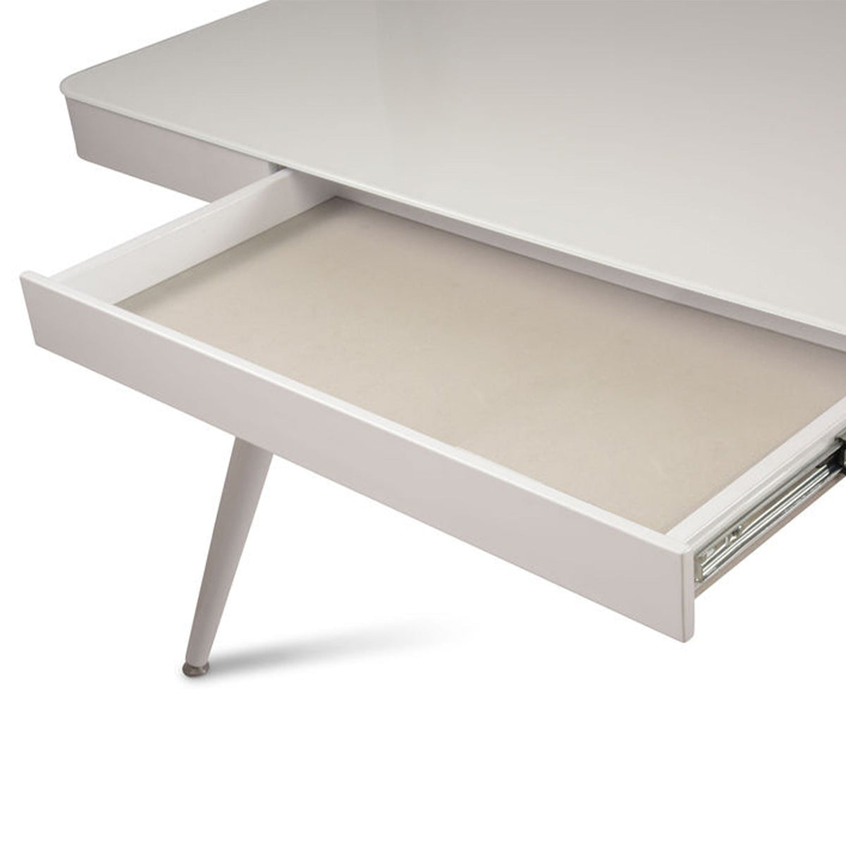 Koble Tori Smart Desk White with Wireless Charging & Bluetooth Speaker from Roseland Furniture
