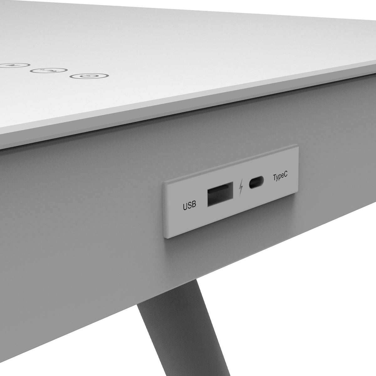 Tori 4.0 Smart Desk with Wireless Charging & Bluetooth Speaker