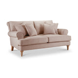 Norbury 2 Seater Sofa Soft Pink from Roseland Furniture