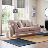 Norbury 2 Seater Sofa Soft Pink from Roseland Furniture
