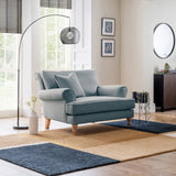 Norbury Snuggle Chair Denim from Roseland Furniture