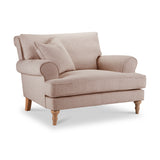 Norbury Snuggle Chair Pink from Roseland Furniture