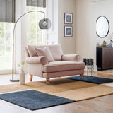 Norbury Snuggle Chair Pink from Roseland Furniture