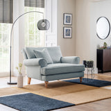 Norbury Snuggle Chair Ashen from Roseland Furniture