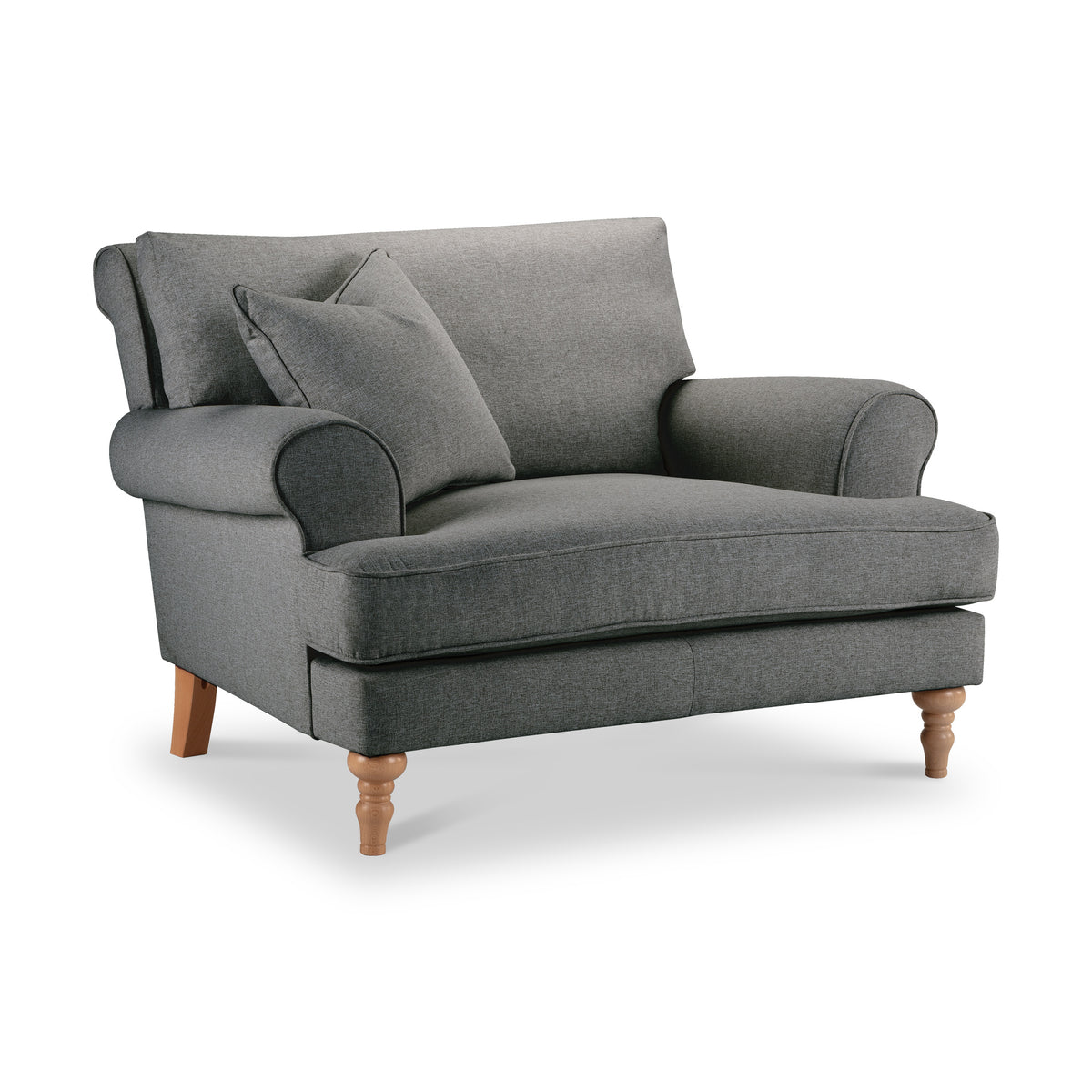 Norbury Snuggle Chair Slate from Roseland Furniture