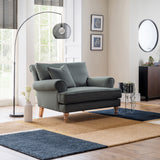 Norbury Snuggle Chair Slate from Roseland Furniture