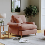 Pembroke Armchair Coral from Roseland Furniture