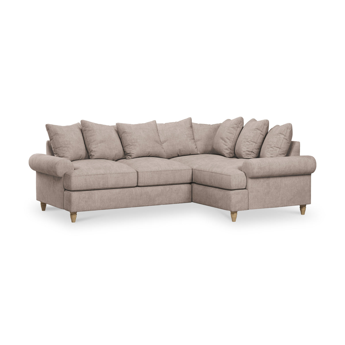 Pembroke Right Hand Corner Sofa Beige from Roseland Furniture