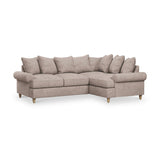 Pembroke Right Hand Corner Sofa Beige from Roseland Furniture
