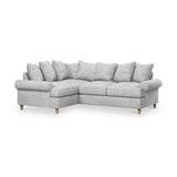 Pembroke Left Hand Corner Sofa Ashen from Roseland Furniture