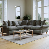 Pembroke Corner Sofa Slate from Roseland Furniture
