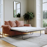 Pembroke 2 Seater Sofabed Coral from Roseland Furniture