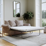 Pembroke 2 Seater Sofabed Beige from Roseland Furniture