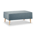 Elmbury Footstool Denim from Roseland Furniture