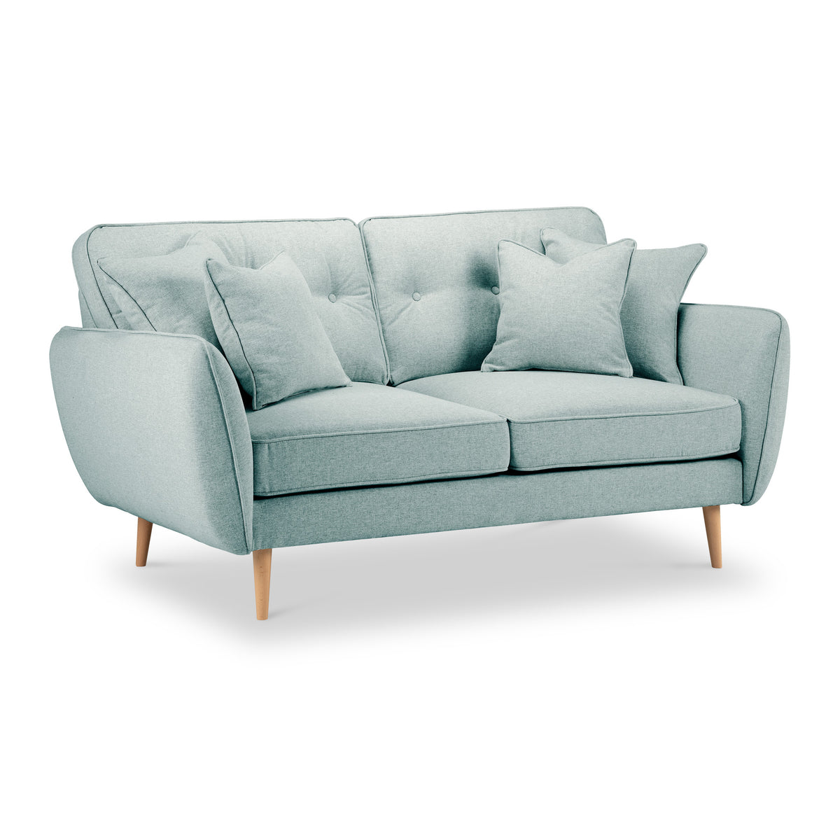 Elmbury 2 Seater Sofa Aqua from Roseland Furniture
