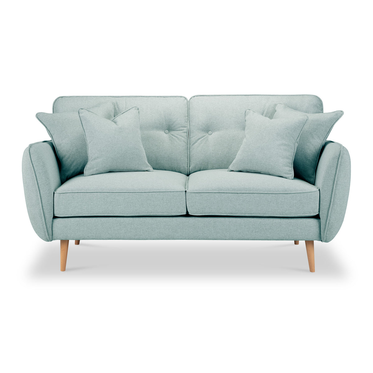 Elmbury 2 Seater Sofa Aqua from Roseland Furniture
