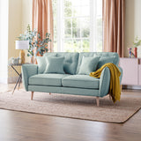 Elmbury 2 Seater Sofa Aqua from Roseland Furniture