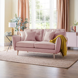 Elmbury 2 Seater Sofa Pink from Roseland Furniture