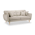 Elmbury 3 Seater Sofa Linen from Roseland Furniture