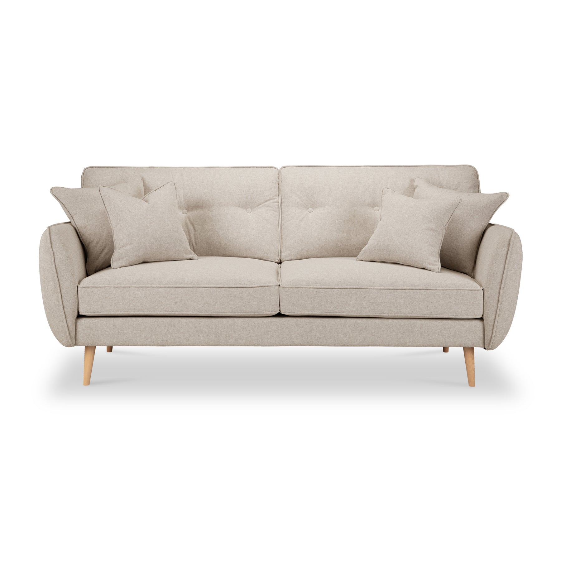 Elmbury 3 Seater Sofa Linen from Roseland Furniture