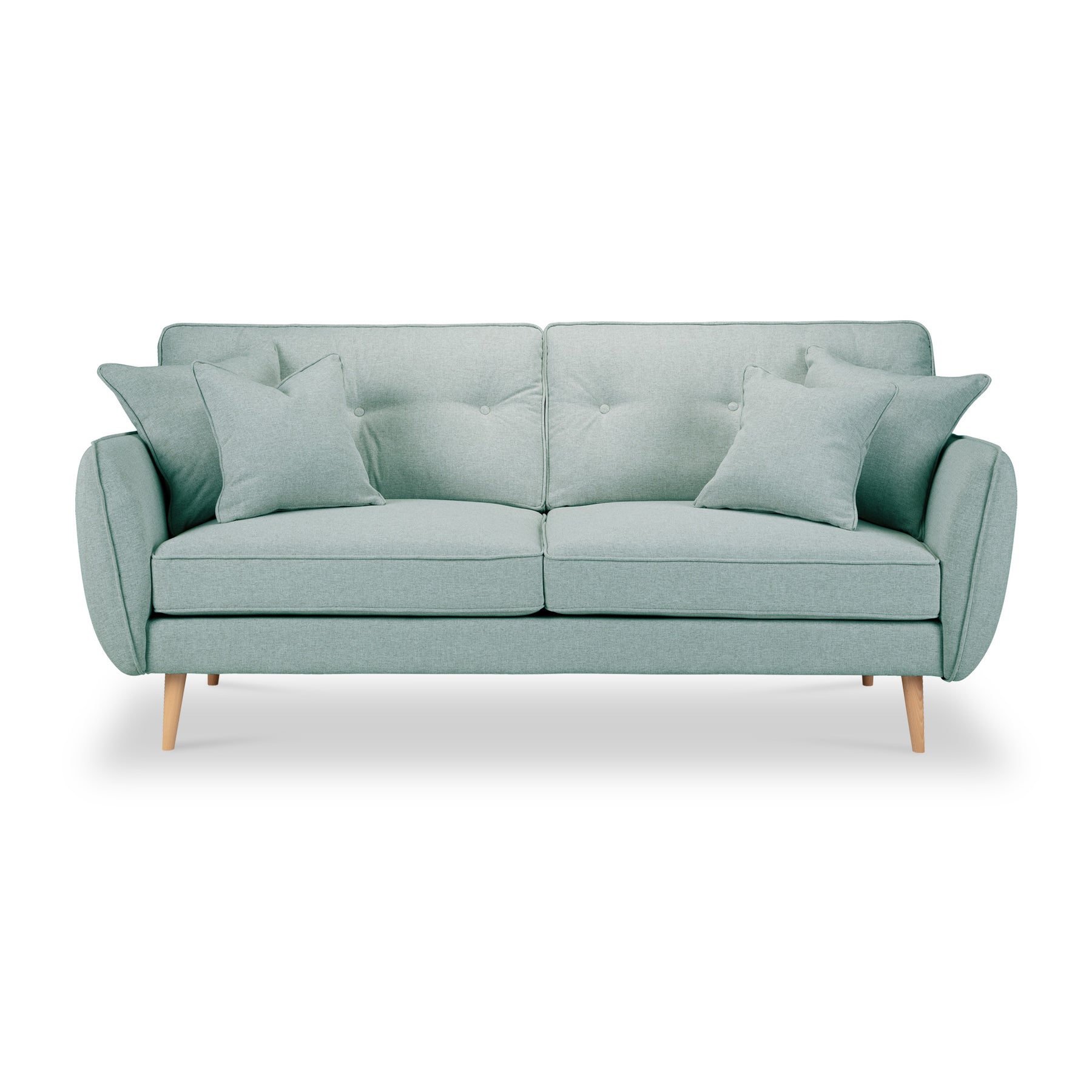 Elmbury 3 Seater Sofa Aqua from Roseland Furniture