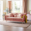 Elmbury 3 Seater Sofa Coral from Roseland Furniture