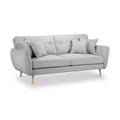 Elmbury 3 Seater Sofa Ashen from Roseland Furniture