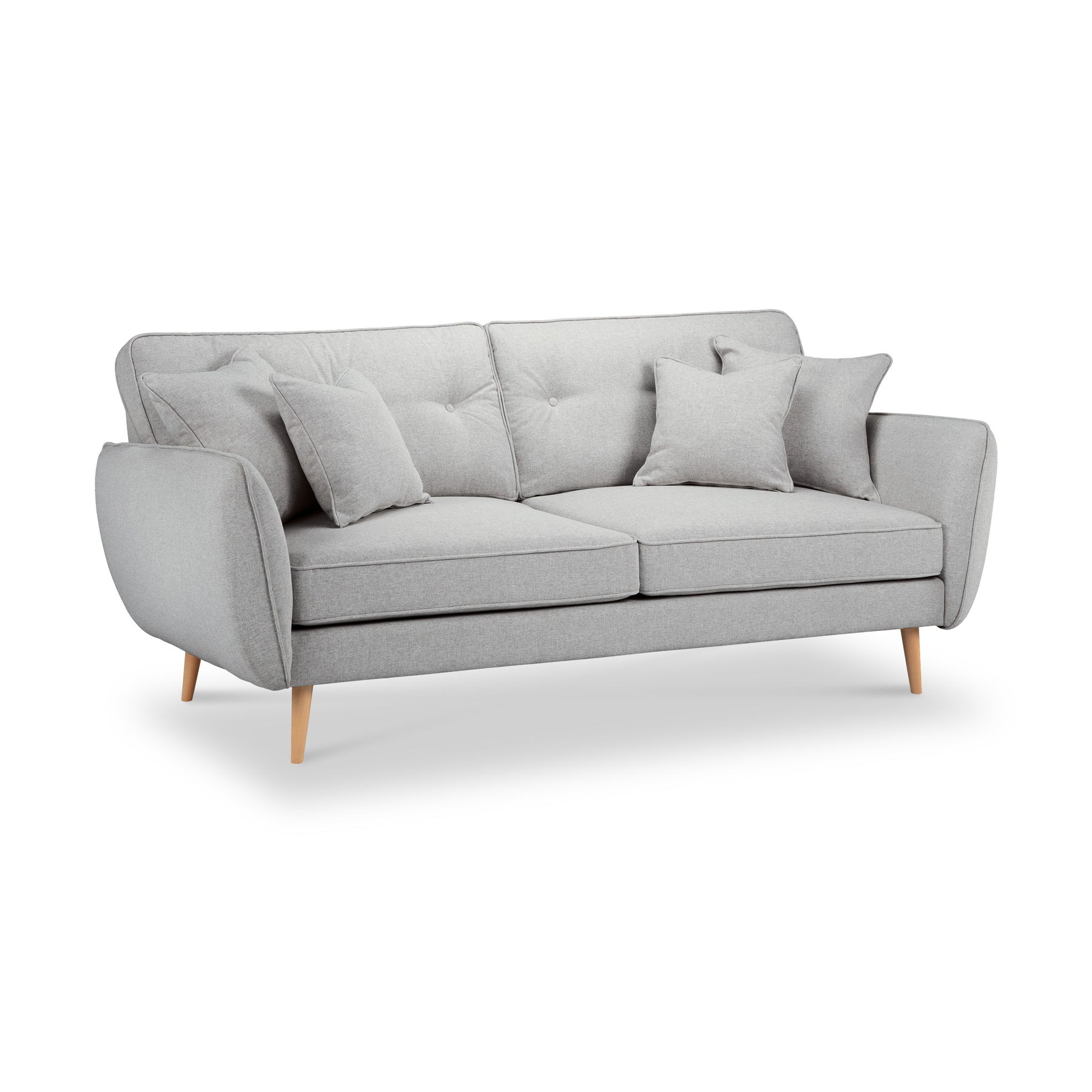 Elmbury 3 Seater Sofa Ashen from Roseland Furniture