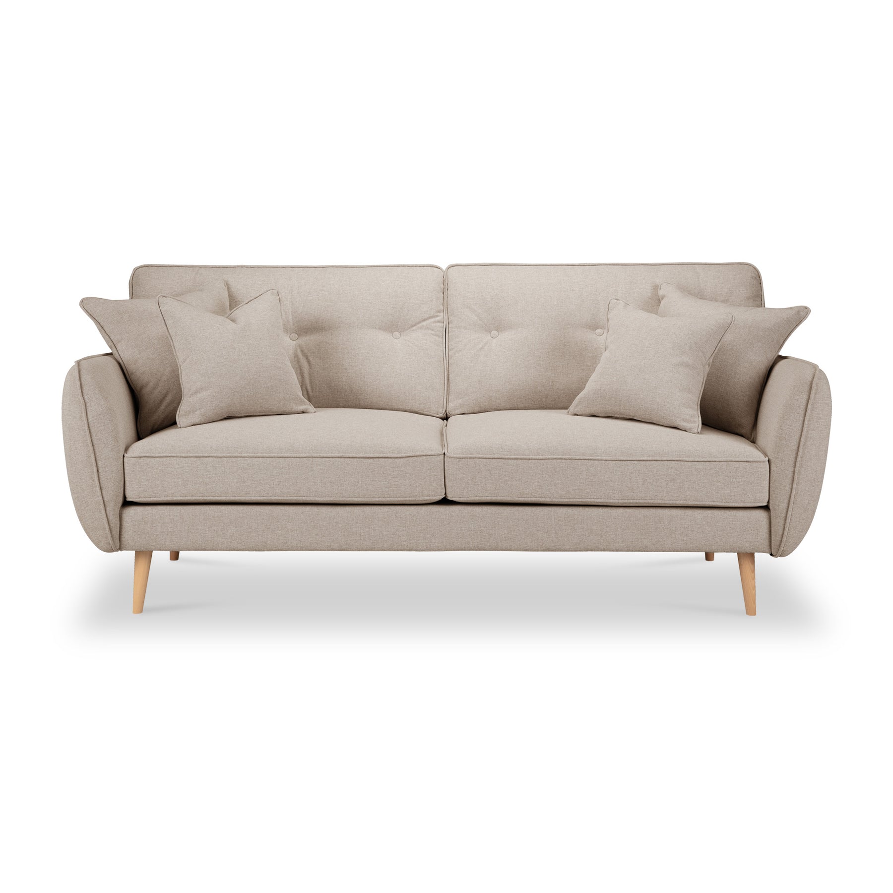 Elmbury 3 Seater Sofa Beige from Roseland Furniture