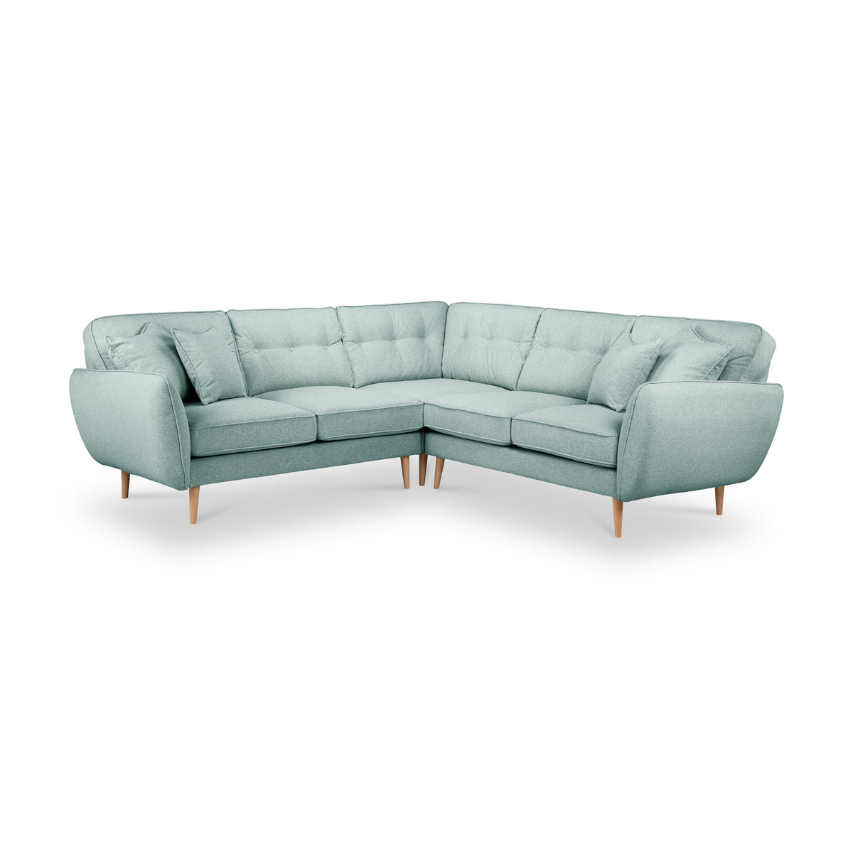Elmbury Large Corner Sofa Aqua from Roseland Furniture