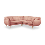 Elmbury Large Corner Sofa Coral from Roseland Furniture