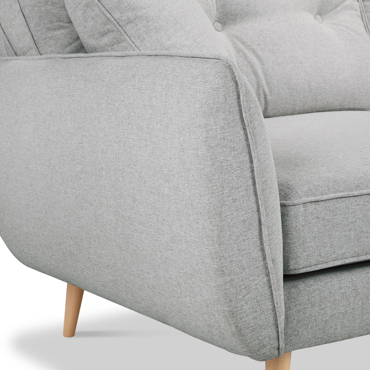 Elmbury Large Corner Sofa Ashen from Roseland Furniture