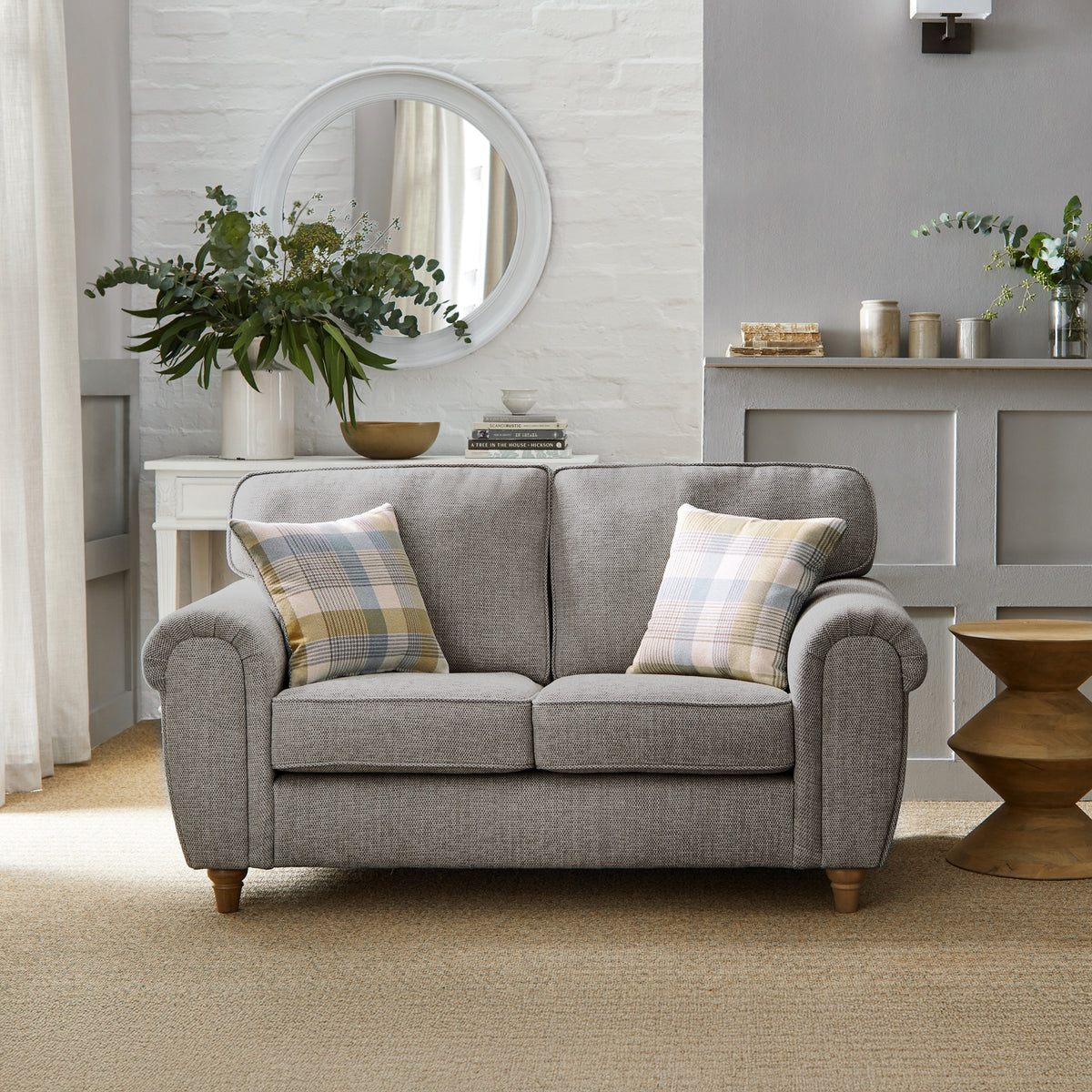 Rusford 2 Seater Sofa Grey from Roseland Furniture