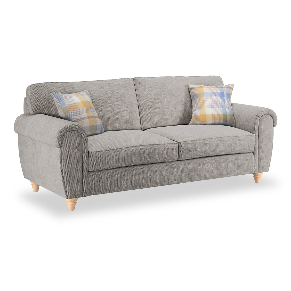Rusford 3 Seater Sofa Grey from Roseland Furniture