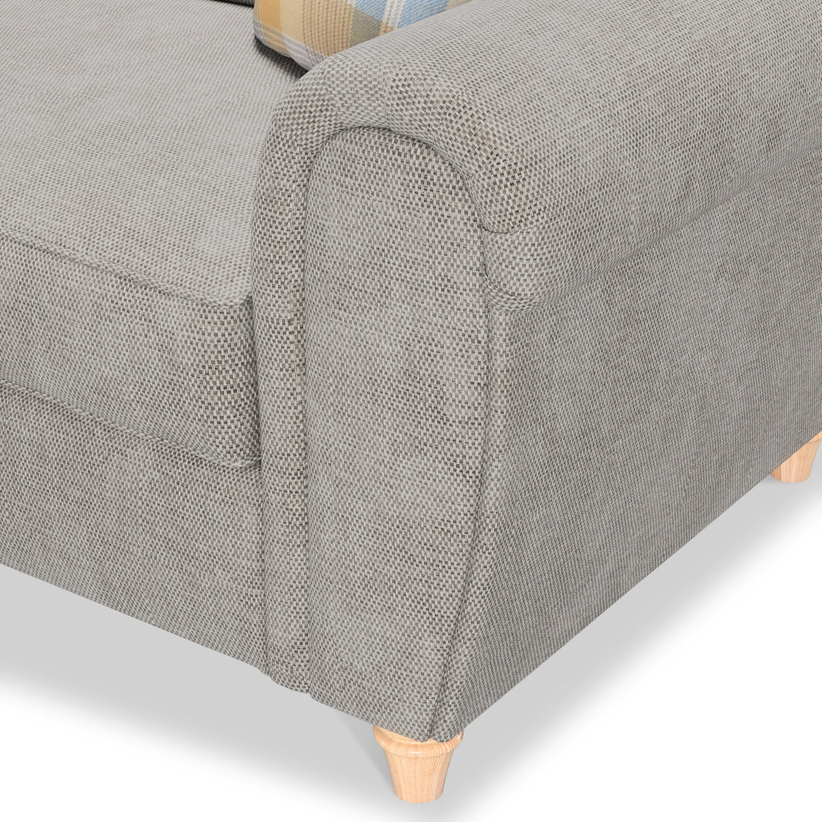 Rusford 3 Seater Sofa Grey from Roseland Furniture