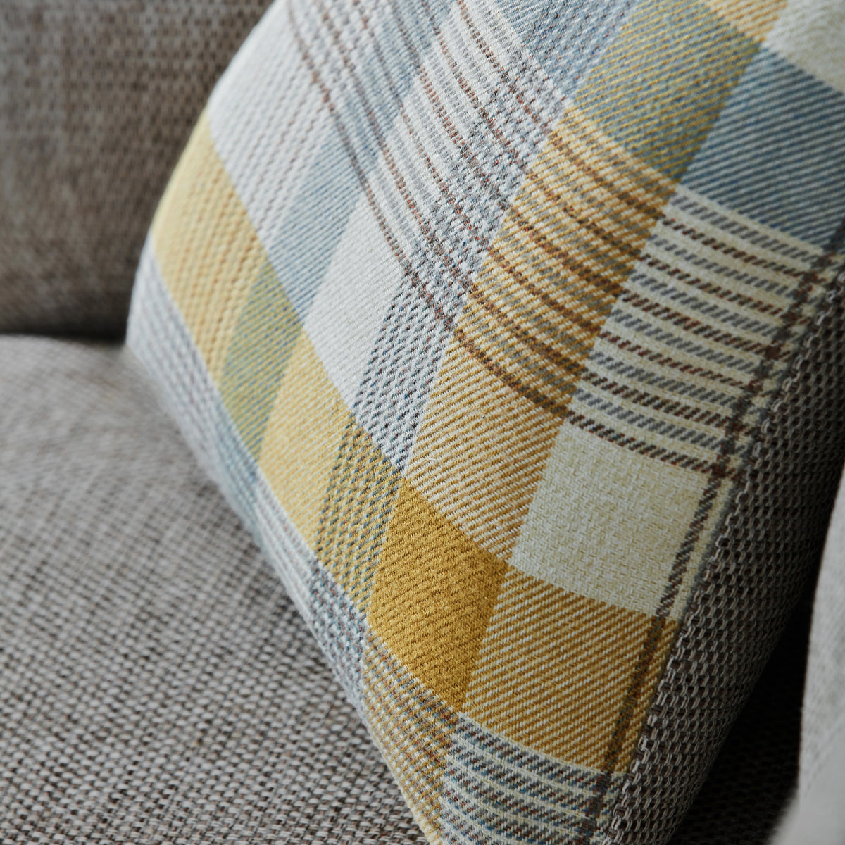 Rusford 3 Seater Sofa Grey from Roseland Furniture