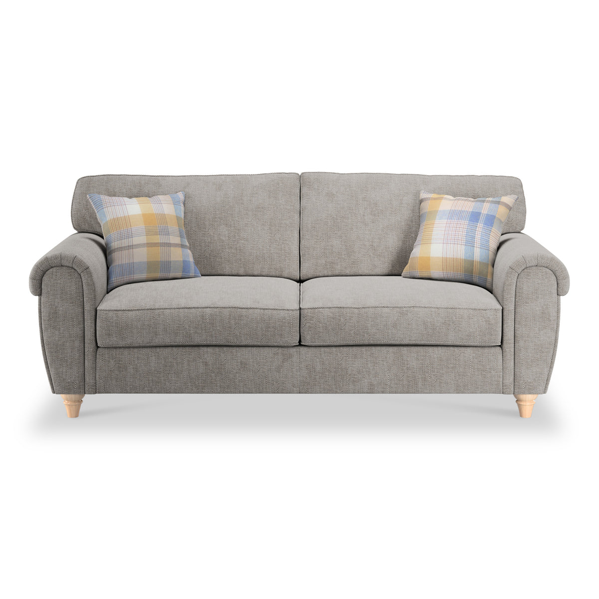 Rusford 3 Seater Sofa Grey from Roseland Furniture