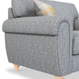 Rusford Snuggler Armchair Ocean from Roseland Furniture