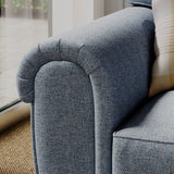 Rusford Snuggler Armchair Ocean from Roseland Furniture