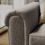 Rusford Snuggler Armchair Stone from Roseland Furniture