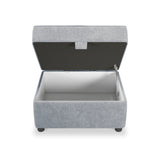 Rusford Storage Footstool Ocean from Roseland Furniture