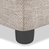 Rusford Storage Footstool Sand from Roseland Furniture