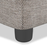 Rusford Storage Footstool Grey from Roseland Furniture