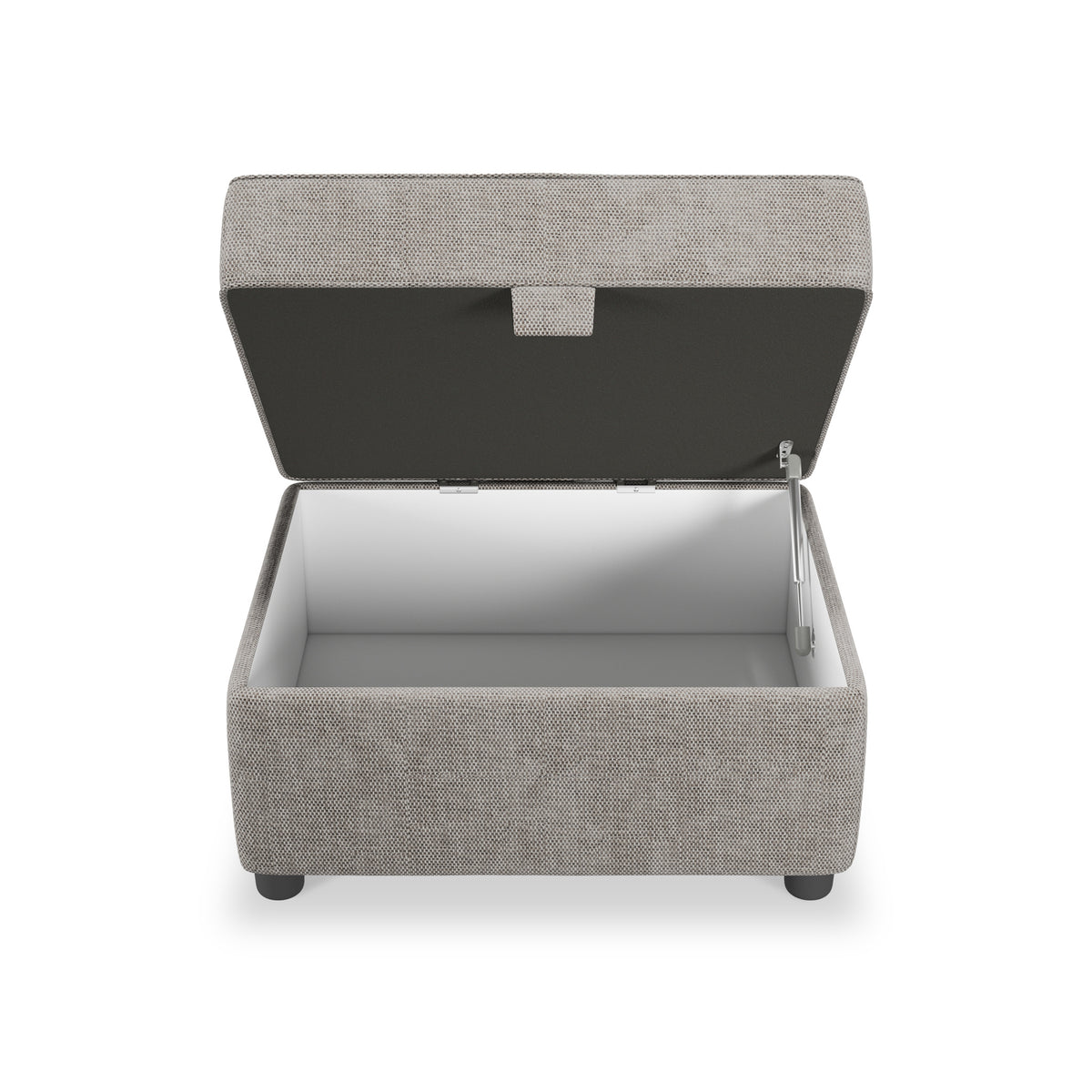 Rusford Storage Footstool Grey from Roseland Furniture
