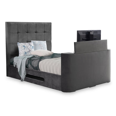 Hawkins Velvet TV Bed