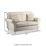 Dartmoor 2 Seater Sofa from Roseland Furniture