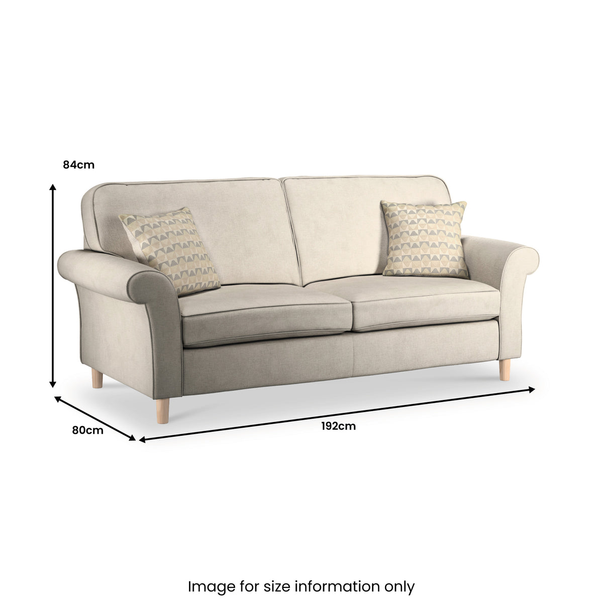 Dartmoor 3 Seater Sofa from Roseland Furniture