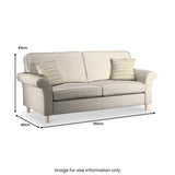 Dartmoor 3 Seater Sofa from Roseland Furniture